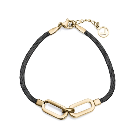 Pulsera Viceroy Acero y Piel 75371P01010