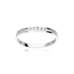 Anillo  B  rgamo  Oro Blanco 18k y Diamantes 0 20 cts