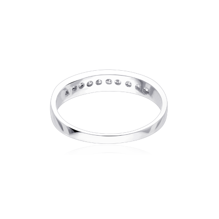ANILLO "MARGOT" ORO BLANCO 18K Y DIAMANTES 0.25 CTS