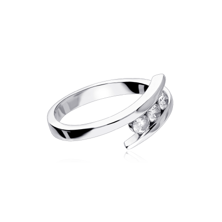 Anillo Oro 18k y diamantes 0.60cts "Brescia"