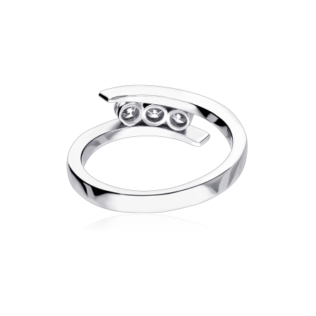 Anillo Oro 18k y diamantes 0.60cts "Brescia"