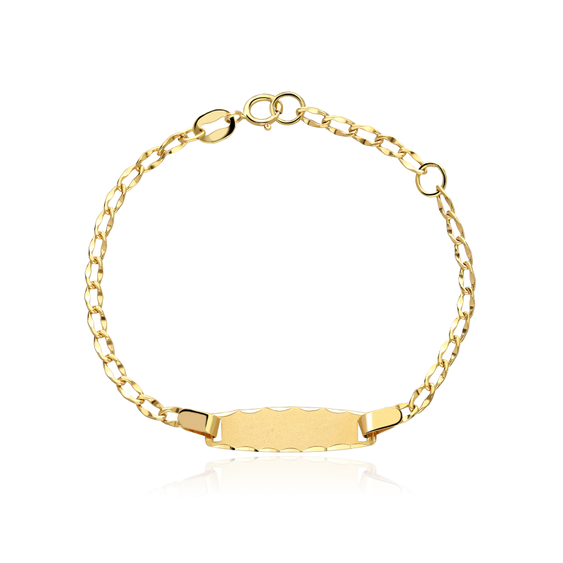 ESCLAVA "MEISON" BEBE ORO AMARILLO 18K