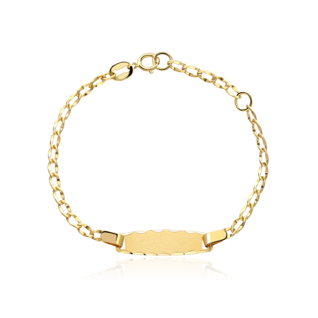 ESCLAVA "MEISON" BEBE ORO AMARILLO 18K