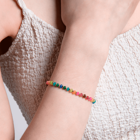 Pulsera Viceroy Acero y piedras colores 14169P01019