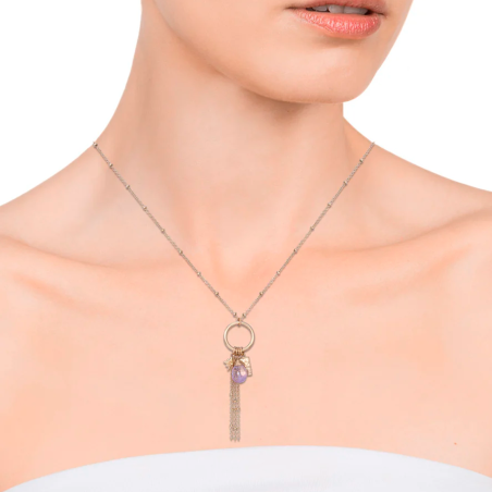 Collar Viceroy Acero con colgantes 1444C01012