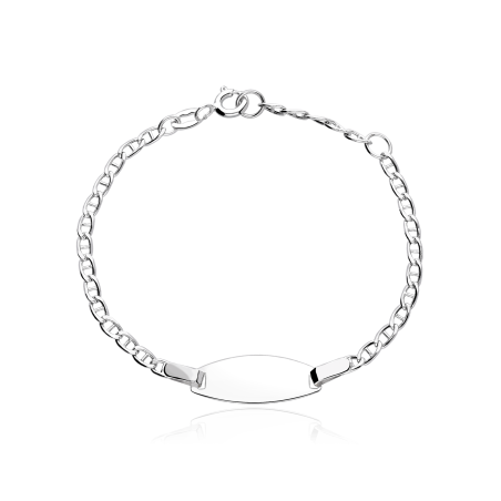 Esclava Oro Blanco 18k "Winny"