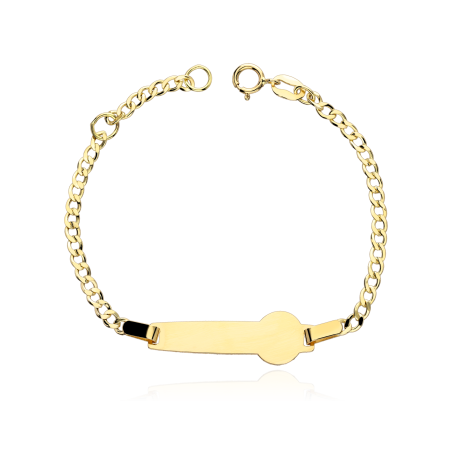 Esclava Oro 18k infantil "Clock"