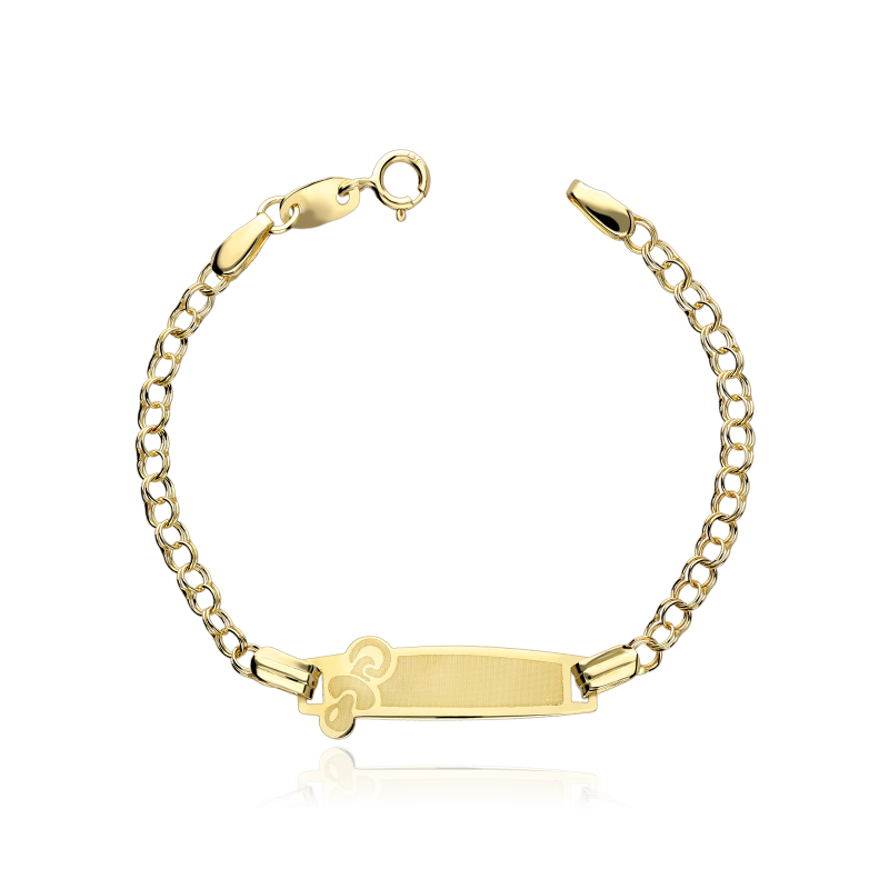 Esclava Oro 18k infantil "Chupete"