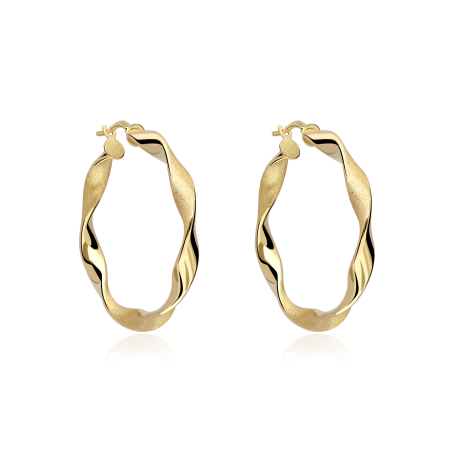 Aros Oro 18k 30mm "Lovelace"