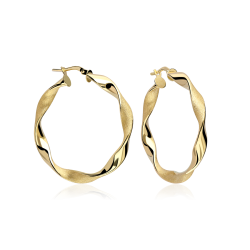 Aros Oro 18k 30mm "Lovelace"