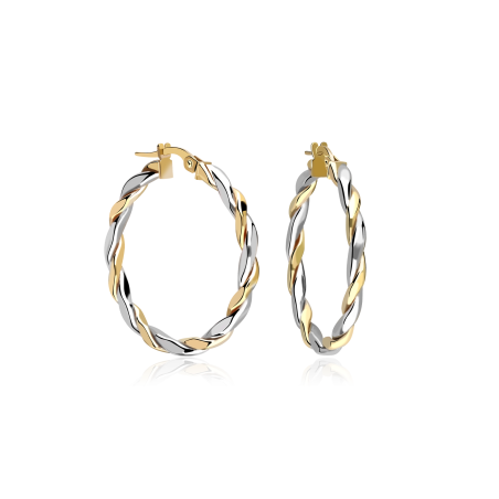 Aros Oro 18k 30mm "Rosalind"