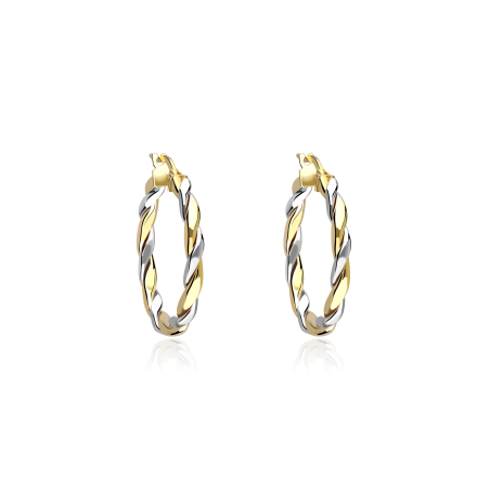 Aros Oro 18k 20mm "Rosalind"