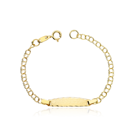 Esclava Oro 18k infantil "Jhone"