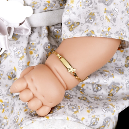 Esclava Oro 18k infantil "Chupete"