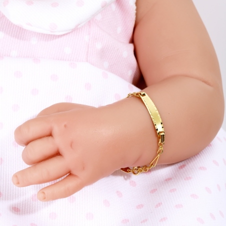 Esclava Oro 18k infantil "Hony"