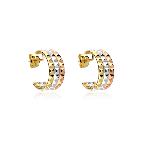 Pendientes Oro 18k "Camelia"