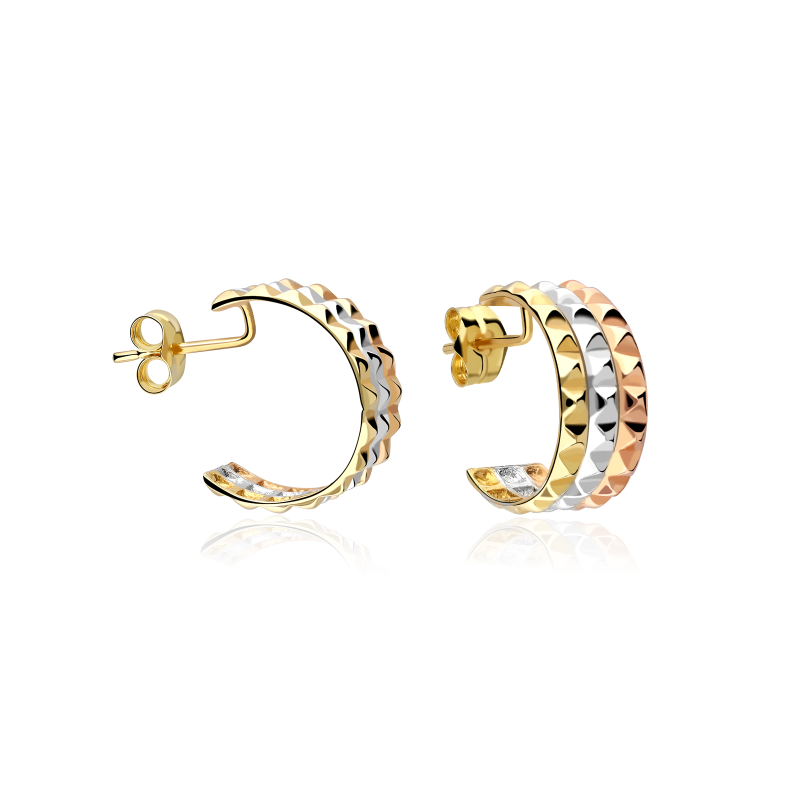 Pendientes Oro 18k "Camelia"