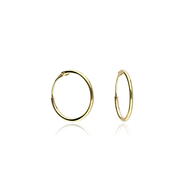 Aro Oro 18k Colección ZIRAV 14x1mm