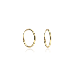 Aro Oro 18k Colección ZIRAV 12x1mm