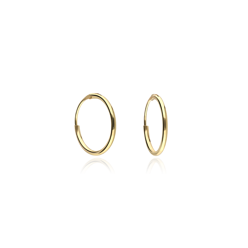 Aro Oro 18k Colección ZIRAV 12x1mm