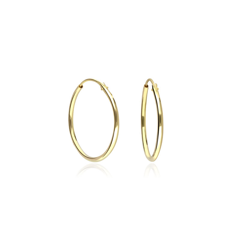 Aro Oro 18k Colección LÛLE Slim 22x1.2mm