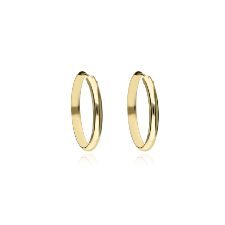 Aros Oro 18k 25mm "Tyee"