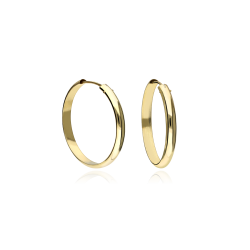 Aros Oro 18k 25mm "Tyee"