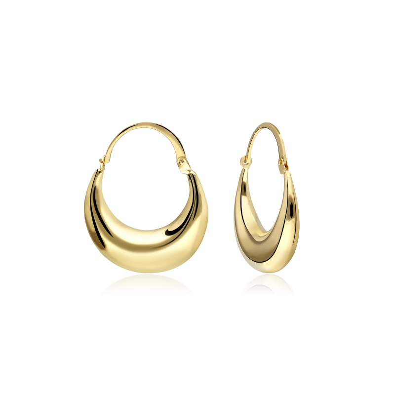 PENDIENTES "RUTE" MORCILLAS ORO 18K