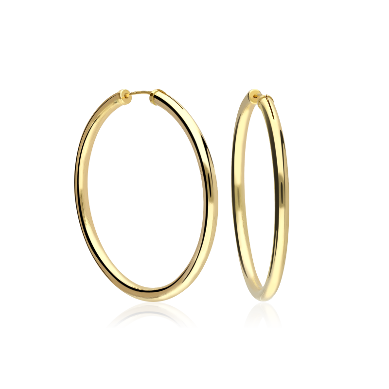 Pendientes Aro Oro 18k 45mm "Petra"