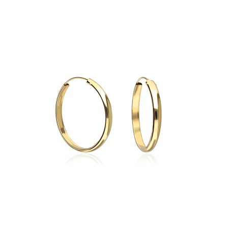 Aro Oro 18k Colección TYABA 20x2.5mm
