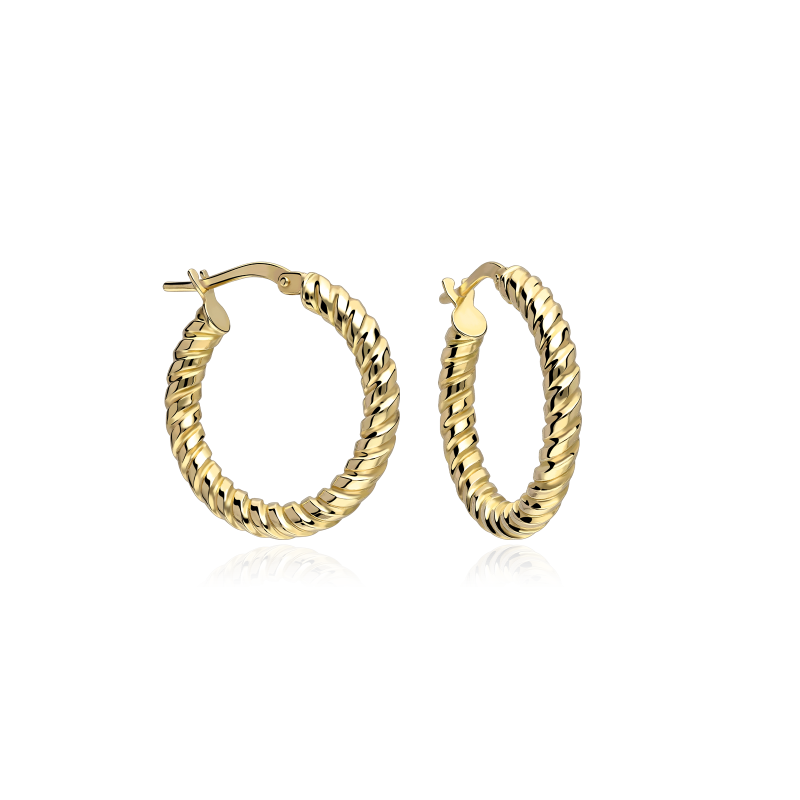 Aros Oro 18k 20mm "Parks"