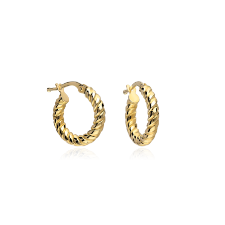 Aros Oro 18k 15mm "Parks"