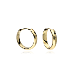 Aros Oro 18k 14mm "Melia"