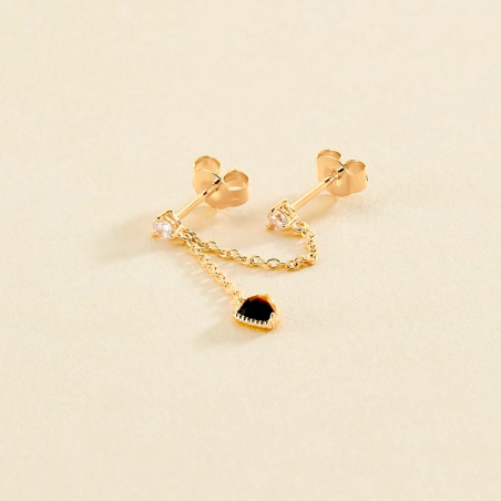 Piercing Agatha plata y ojo de tigre 02390418-274-TU