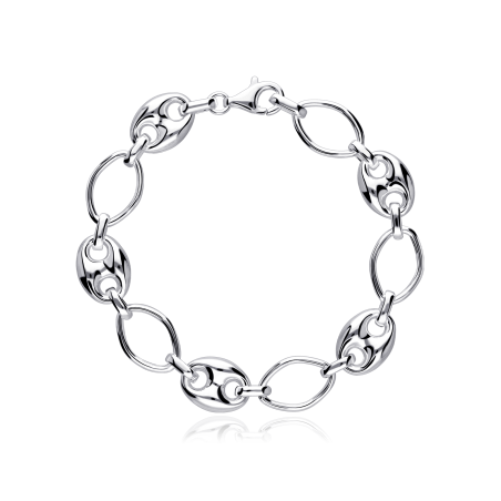 PULS PLATA CALABROTES Y ROMBOS 19 CM (new)