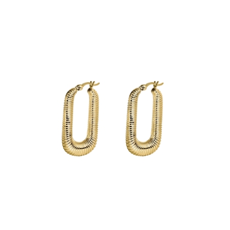 Pendientes Itemporality plata baño de oro SEA-200-401-UU