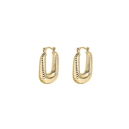 Pendientes Itemporality plata baño de oro SEA-200-400-UU