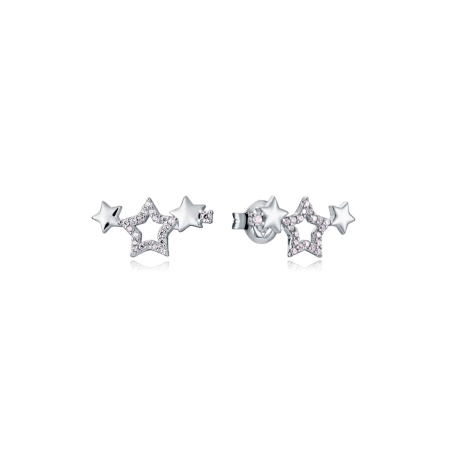 Pendientes Viceroy Plata Circonitas estrellas 13074E000-30