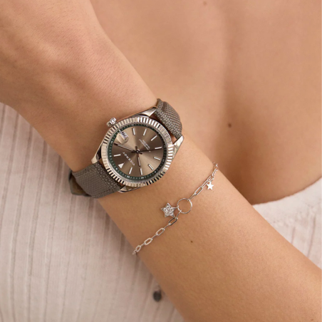 Pulsera Viceroy plata de ley con colgantes de estrella y circonitas blancas 13138P000-30
