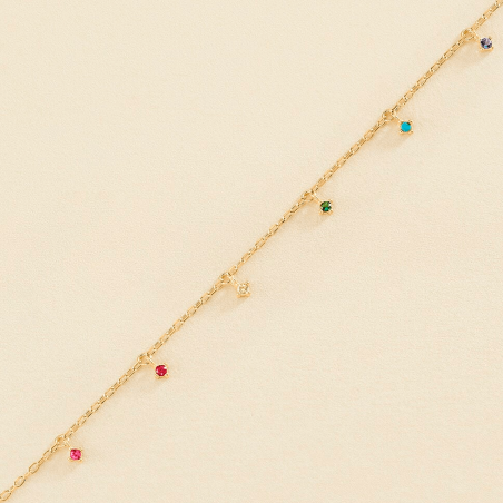 Pulsera Agatha Plata y circonitas 02490102-256-TU