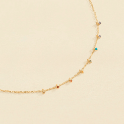 Collar Agatha Plata y circonitas 02690219-256-TU