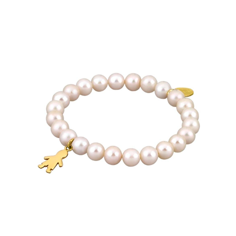 Pulsera Lotus Silver mujer plata y perlas LP1220-2/3