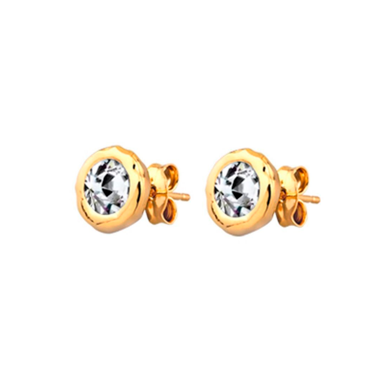 LOTUS STYLE Orecchini Urban Woman – Acciaio Inossidabile 316L, Chiusura A Pressione, Regalo Donna