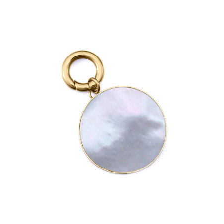 Colgante Viceroy de acero Ip dorado colección Laura Escanes con madre perla 14234M01012