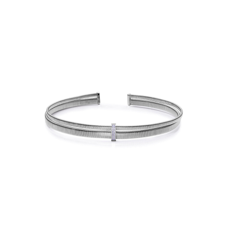 Collar Viceroy doble de acero colección Laura Escanes tubogas 75392C01000