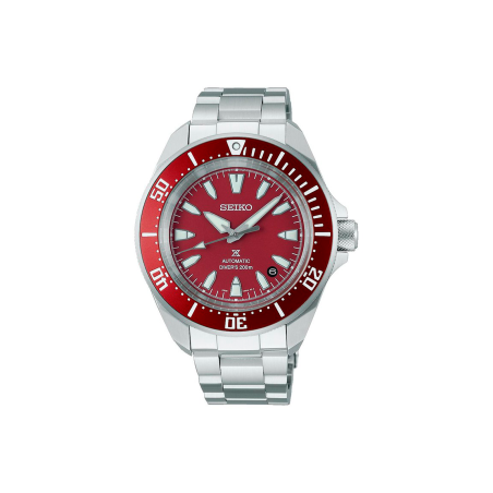 Reloj Seiko Propex Mar Samurai Rojo automático hombre SRPL11K1