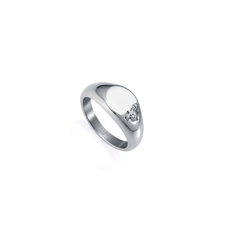 Anillo Viceroy de hombre acero tipo sello 15166A02