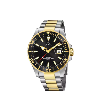 Reloj Suizo Jaguar Pro Diver negro hombre J863/D
