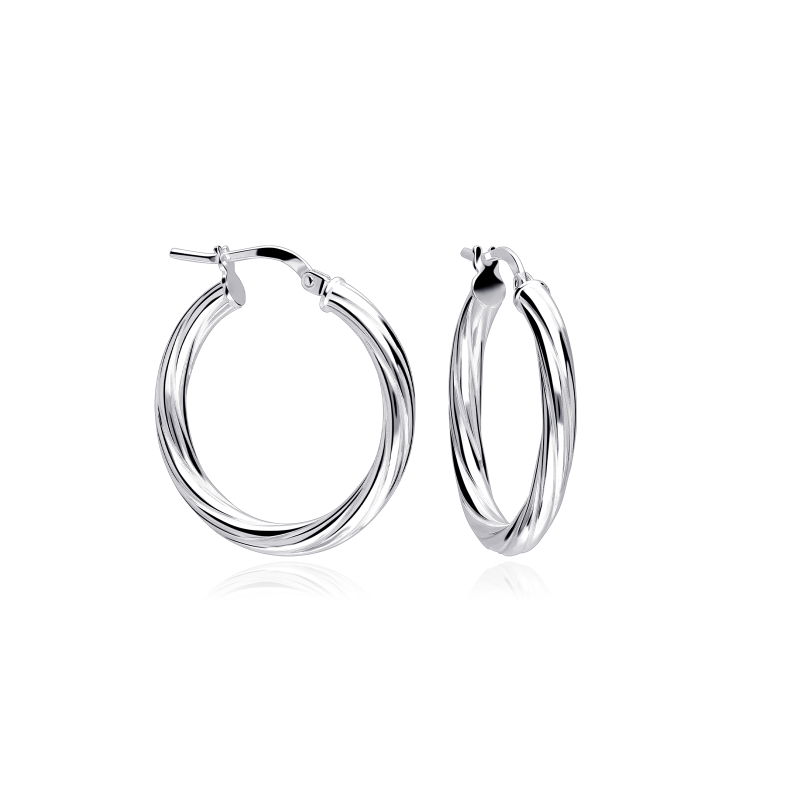 Pendientes Plata Primera ley rizados "Curmo"