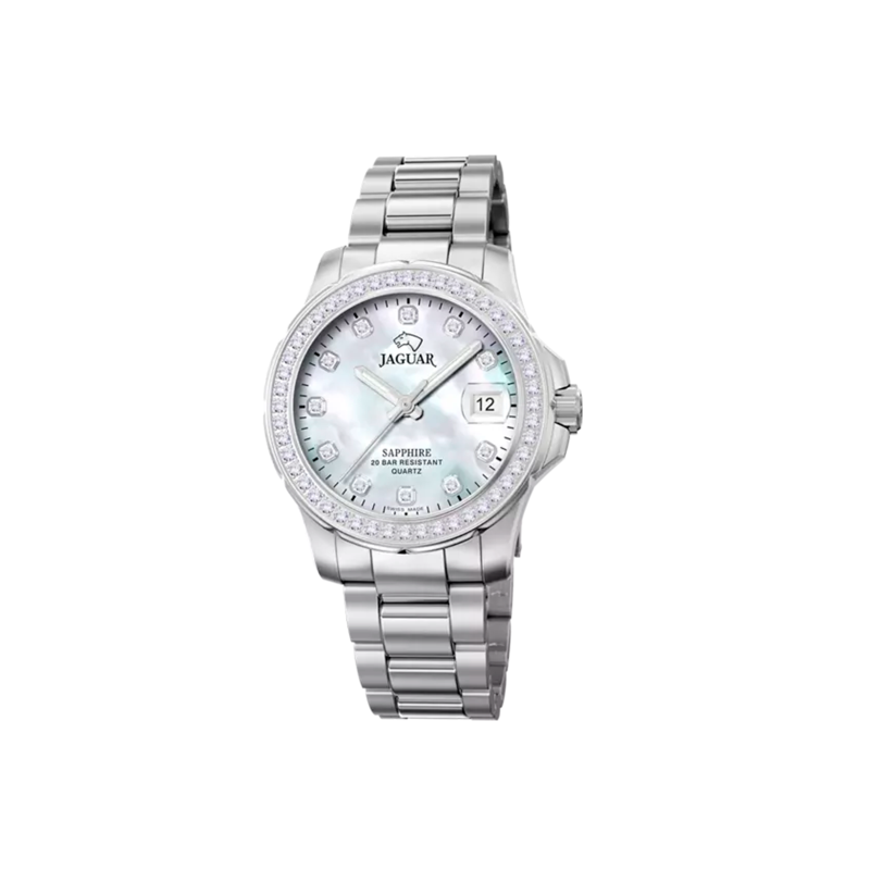 Reloj Suizo Jaguar Executive Dame nacarado mujer J892/1